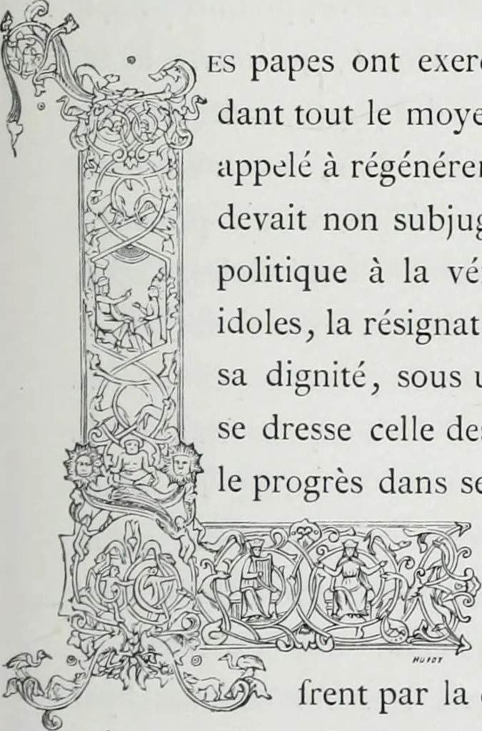 An illustration from Vie militaire et religieuse au moyen âge et à l'époque de la renaissance, 1873, leaf 300
