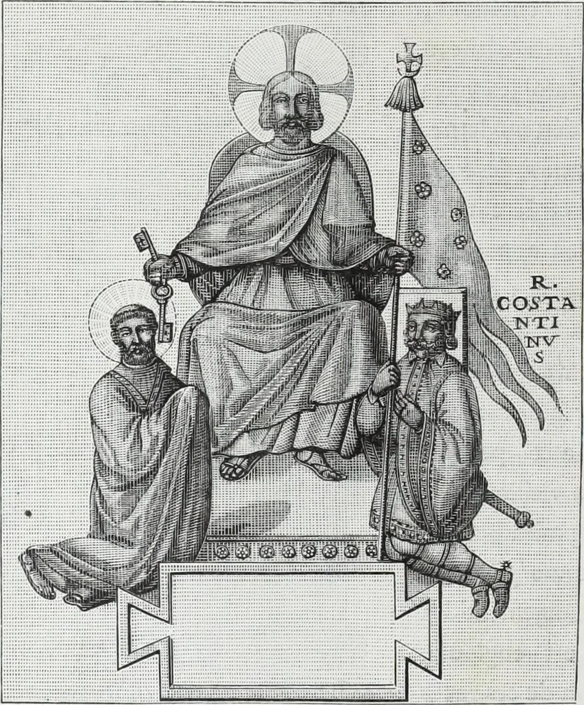 An illustration from Vie militaire et religieuse au moyen âge et à l'époque de la renaissance, 1873, leaf 303