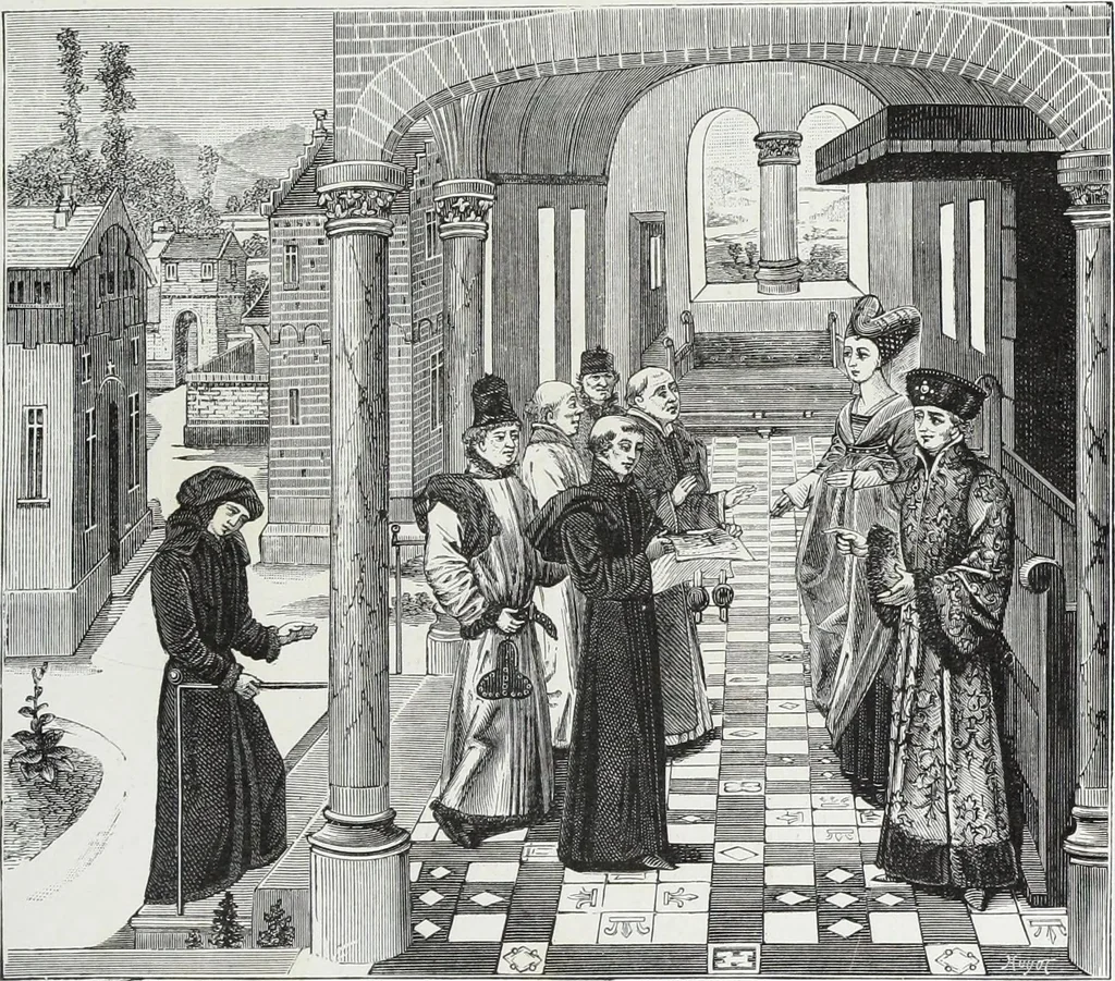 An illustration from Vie militaire et religieuse au moyen âge et à l'époque de la renaissance, 1873, leaf 32