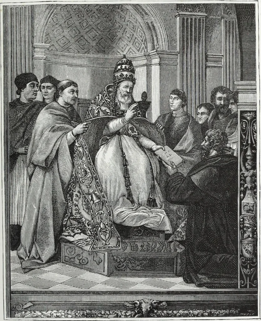 An illustration from Vie militaire et religieuse au moyen âge et à l'époque de la renaissance, 1873, leaf 326