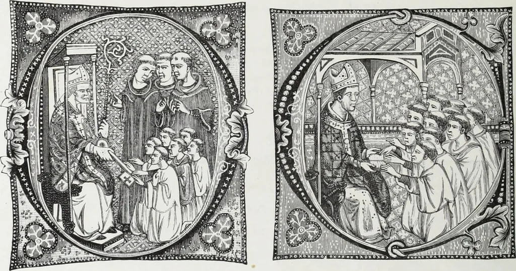 An illustration from Vie militaire et religieuse au moyen âge et à l'époque de la renaissance, 1873, leaf 339