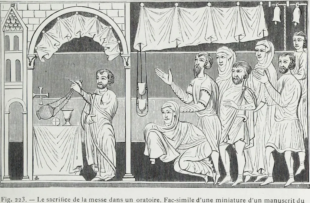 An illustration from Vie militaire et religieuse au moyen âge et à l'époque de la renaissance, 1873, leaf 342
