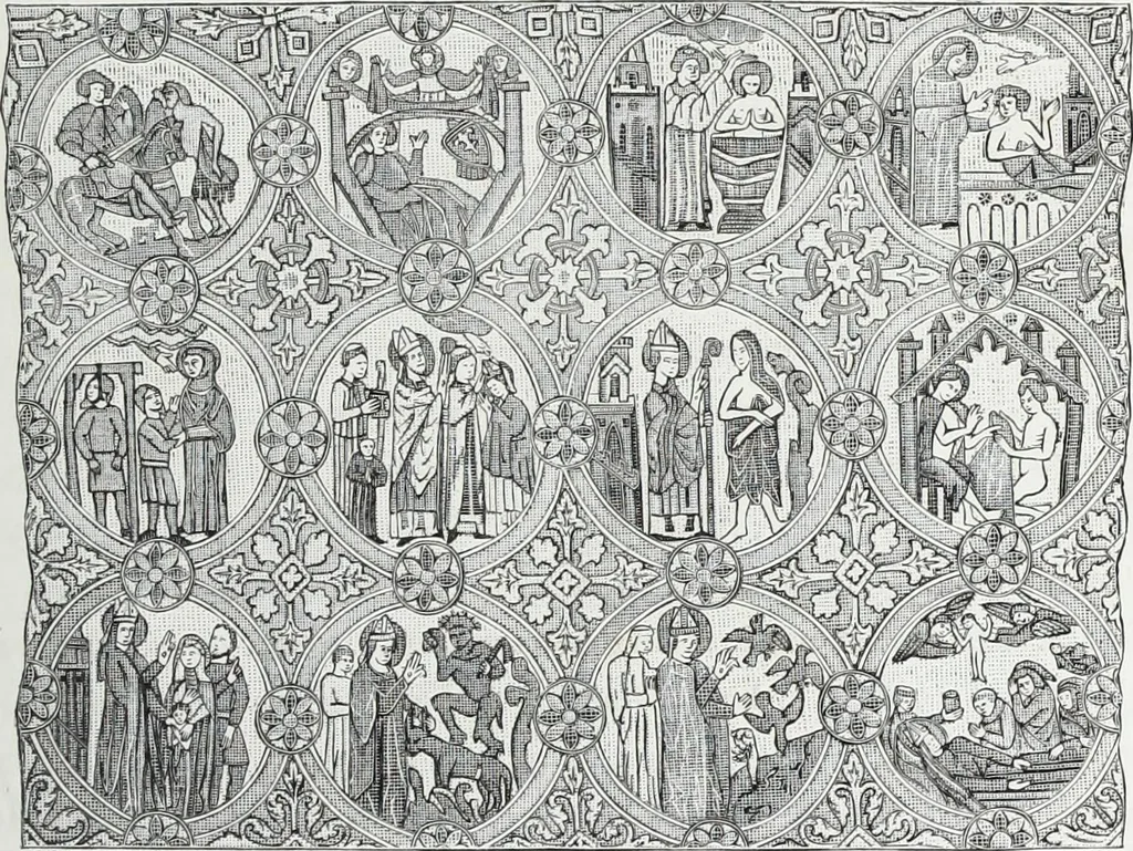 An illustration from Vie militaire et religieuse au moyen âge et à l'époque de la renaissance, 1873, leaf 344