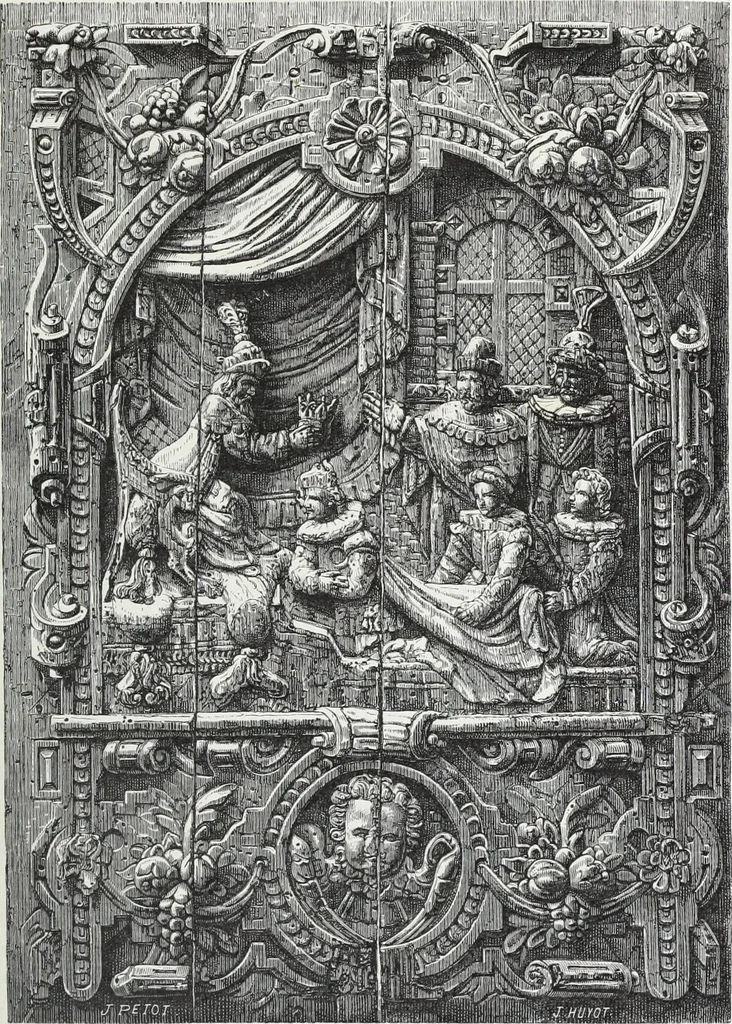 An illustration from Vie militaire et religieuse au moyen âge et à l'époque de la renaissance, 1873, leaf 356