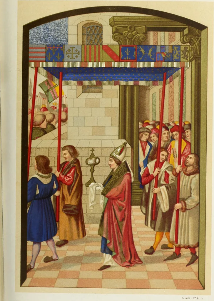 An illustration from Vie militaire et religieuse au moyen âge et à l'époque de la renaissance, 1873, leaf 362