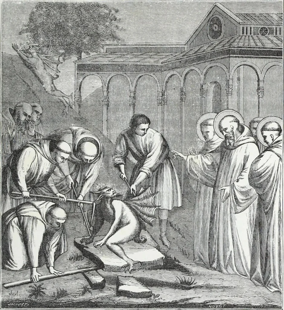 An illustration from Vie militaire et religieuse au moyen âge et à l'époque de la renaissance, 1873, leaf 378