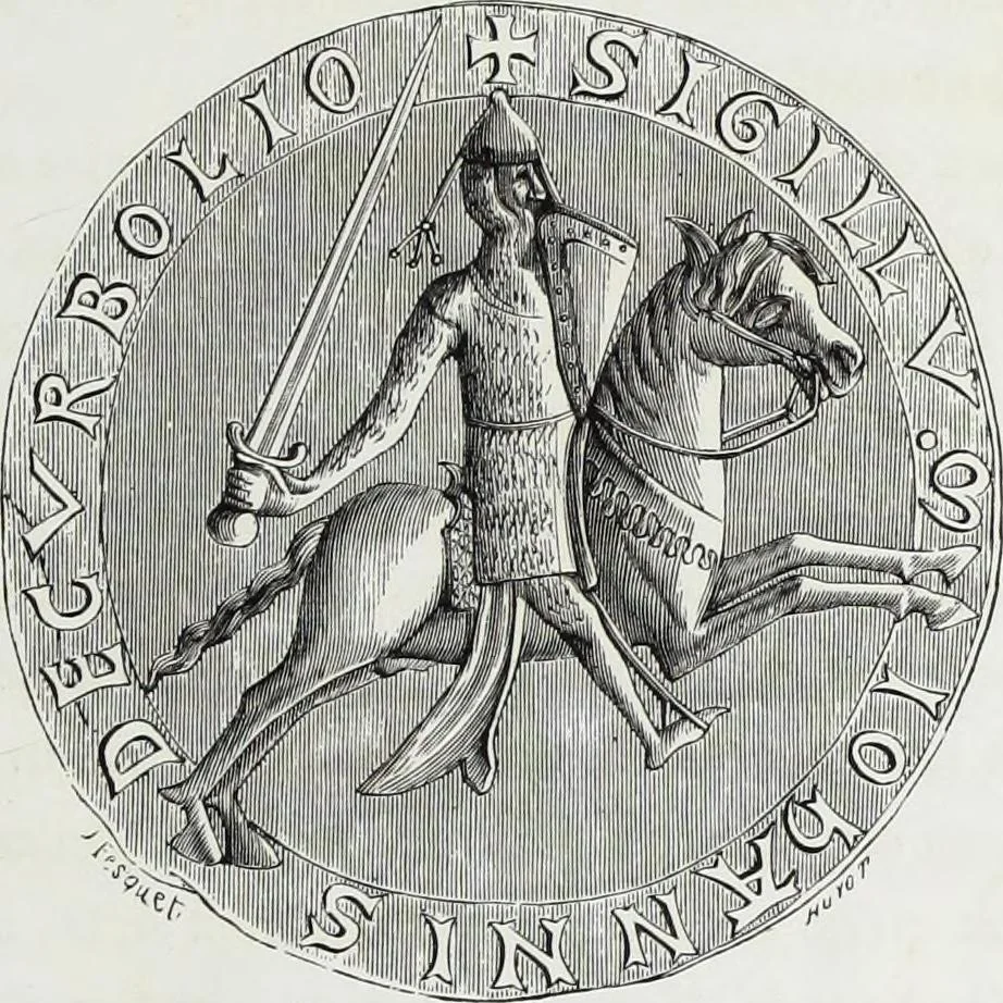 An illustration from Vie militaire et religieuse au moyen âge et à l'époque de la renaissance, 1873, leaf 38