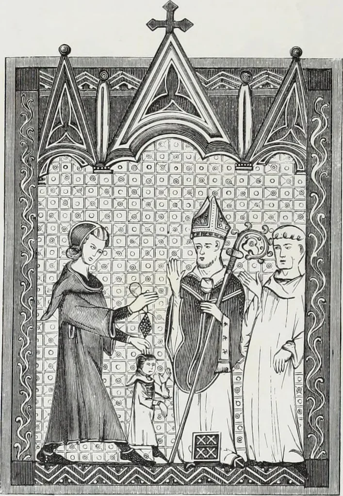 An illustration from Vie militaire et religieuse au moyen âge et à l'époque de la renaissance, 1873, leaf 385