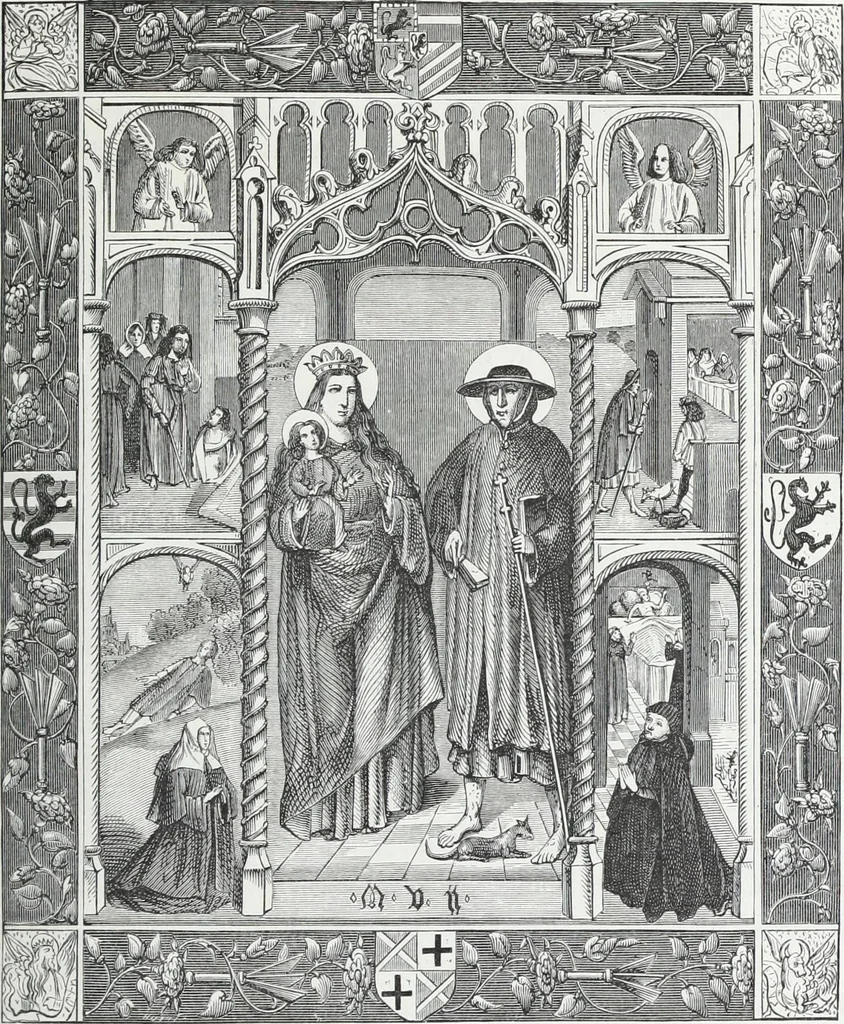 An illustration from Vie militaire et religieuse au moyen âge et à l'époque de la renaissance, 1873, leaf 436
