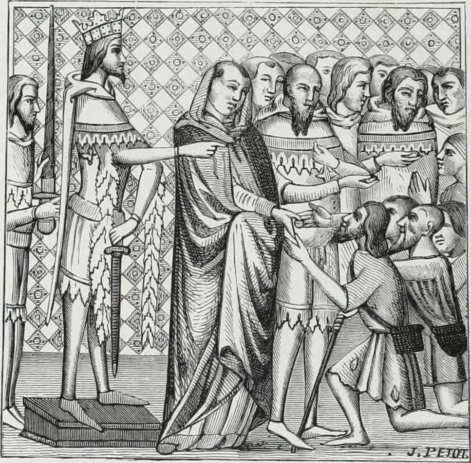 An illustration from Vie militaire et religieuse au moyen âge et à l'époque de la renaissance, 1873, leaf 441