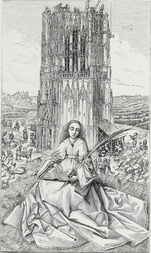 An illustration from Vie militaire et religieuse au moyen âge et à l'époque de la renaissance, 1873, leaf 448