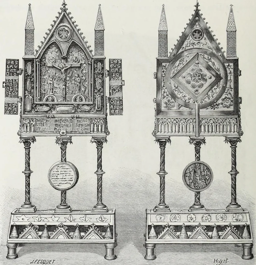 An illustration from Vie militaire et religieuse au moyen âge et à l'époque de la renaissance, 1873, leaf 457