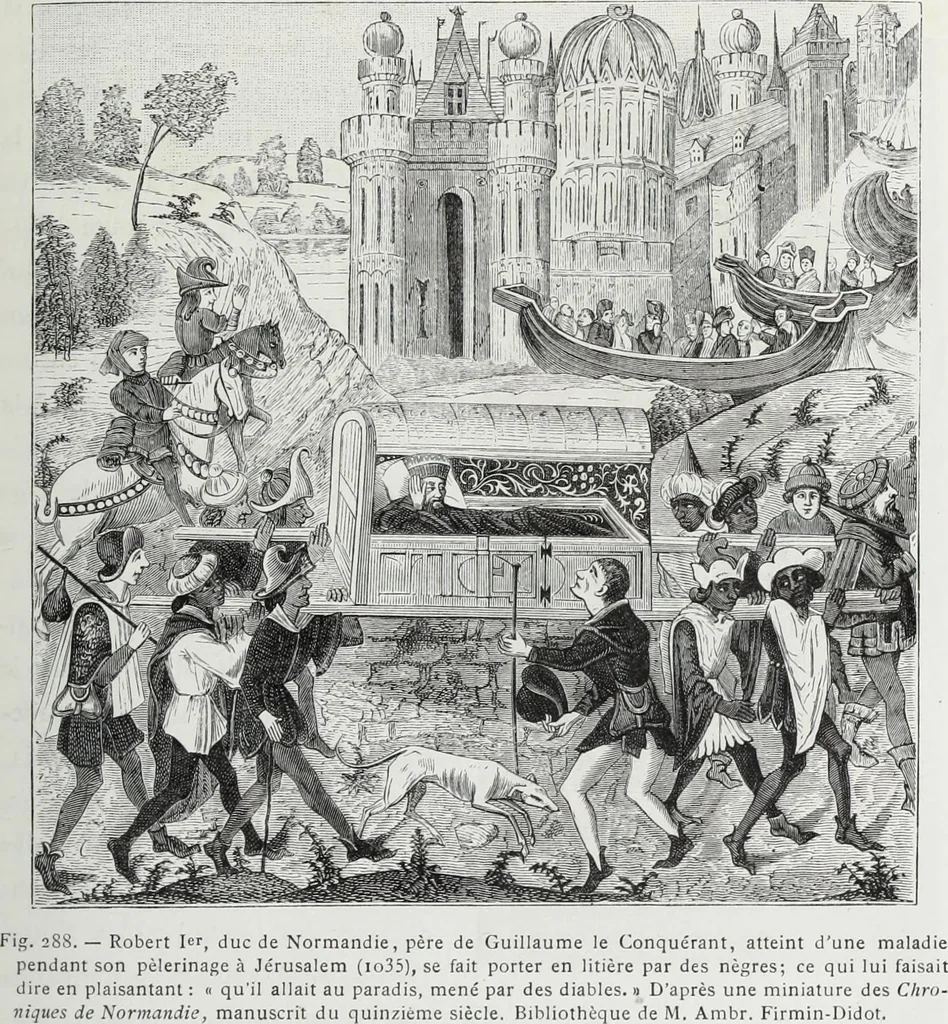 An illustration from Vie militaire et religieuse au moyen âge et à l'époque de la renaissance, 1873, leaf 458