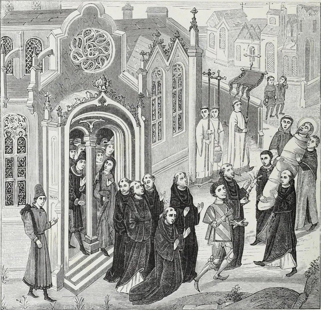 An illustration from Vie militaire et religieuse au moyen âge et à l'époque de la renaissance, 1873, leaf 473