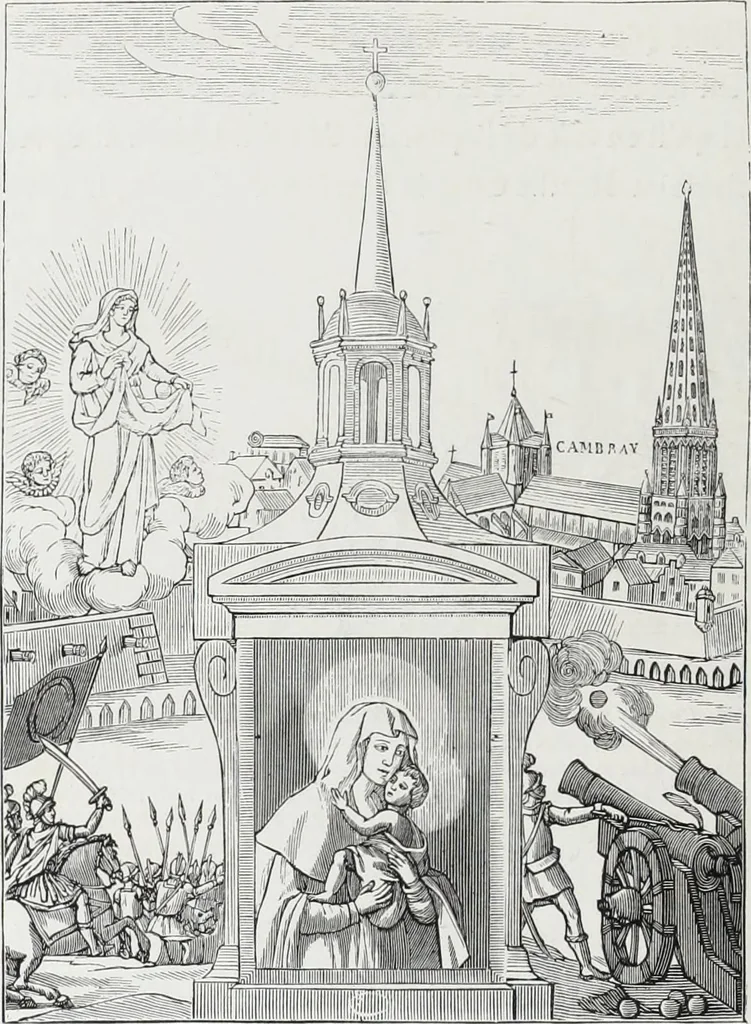 An illustration from Vie militaire et religieuse au moyen âge et à l'époque de la renaissance, 1873, leaf 475