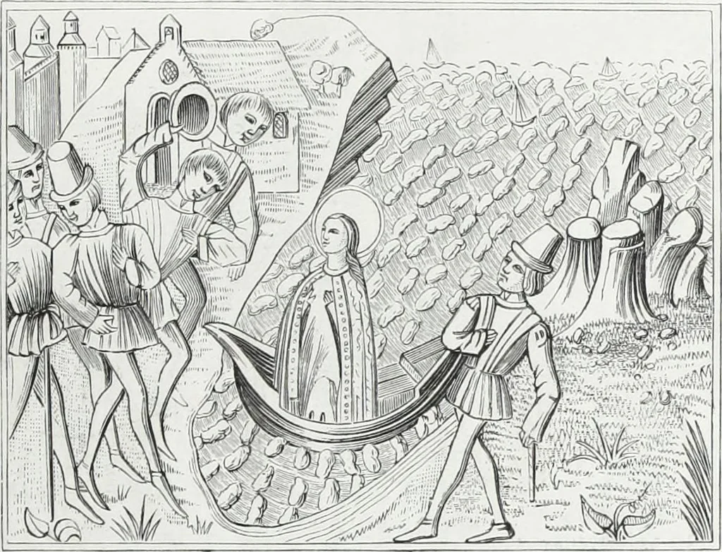 An illustration from Vie militaire et religieuse au moyen âge et à l'époque de la renaissance, 1873, leaf 476
