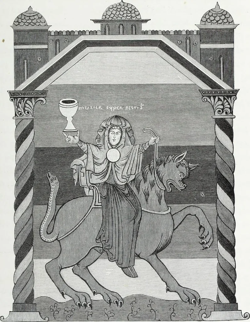 An illustration from Vie militaire et religieuse au moyen âge et à l'époque de la renaissance, 1873, leaf 482