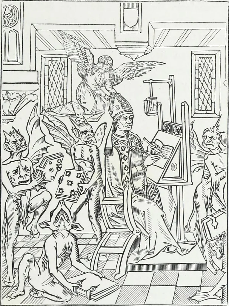 An illustration from Vie militaire et religieuse au moyen âge et à l'époque de la renaissance, 1873, leaf 484
