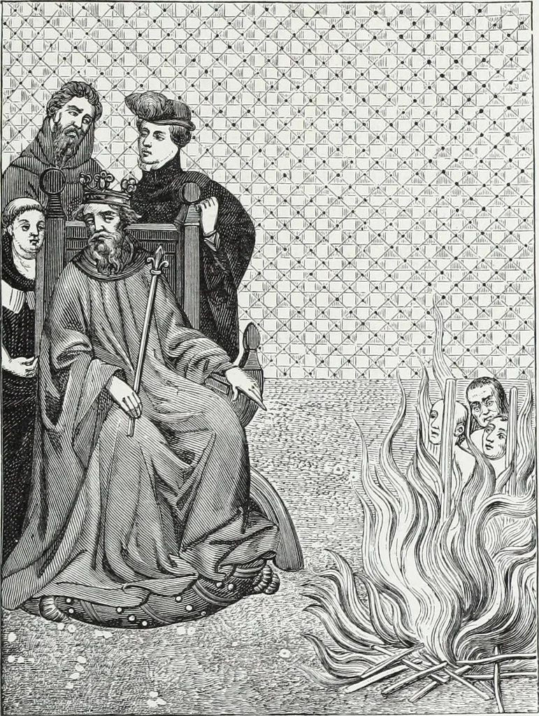 An illustration from Vie militaire et religieuse au moyen âge et à l'époque de la renaissance, 1873, leaf 492