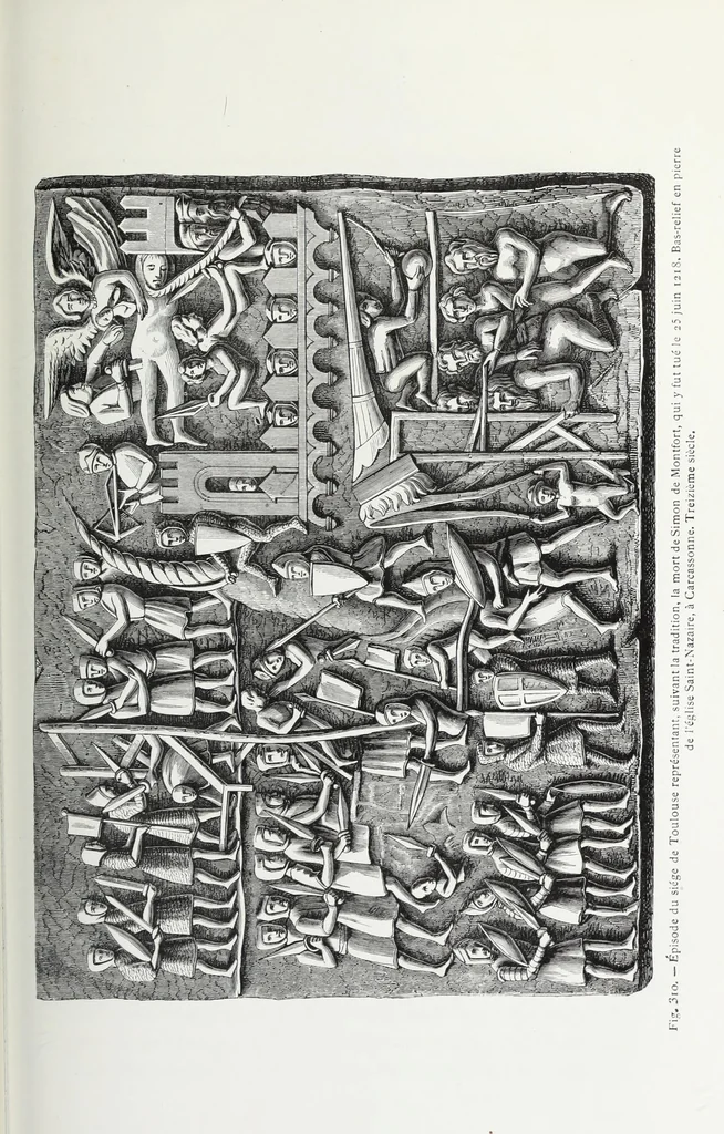 An illustration from Vie militaire et religieuse au moyen âge et à l'époque de la renaissance, 1873, leaf 494