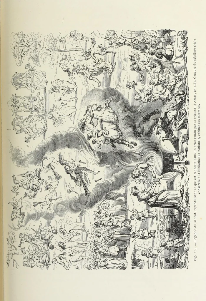 An illustration from Vie militaire et religieuse au moyen âge et à l'époque de la renaissance, 1873, leaf 504