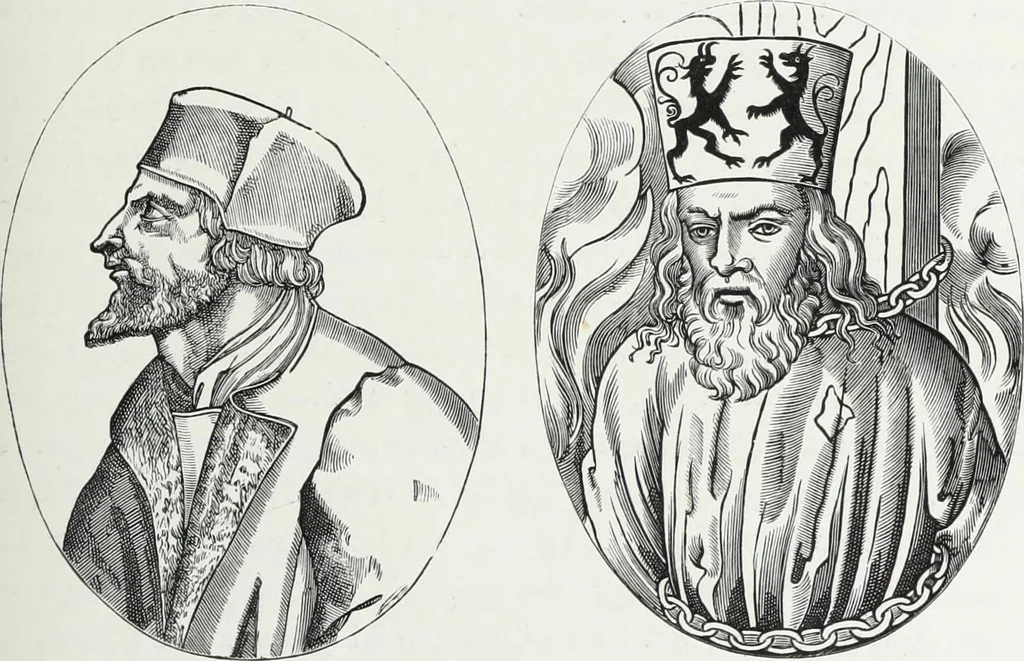An illustration from Vie militaire et religieuse au moyen âge et à l'époque de la renaissance, 1873, leaf 506