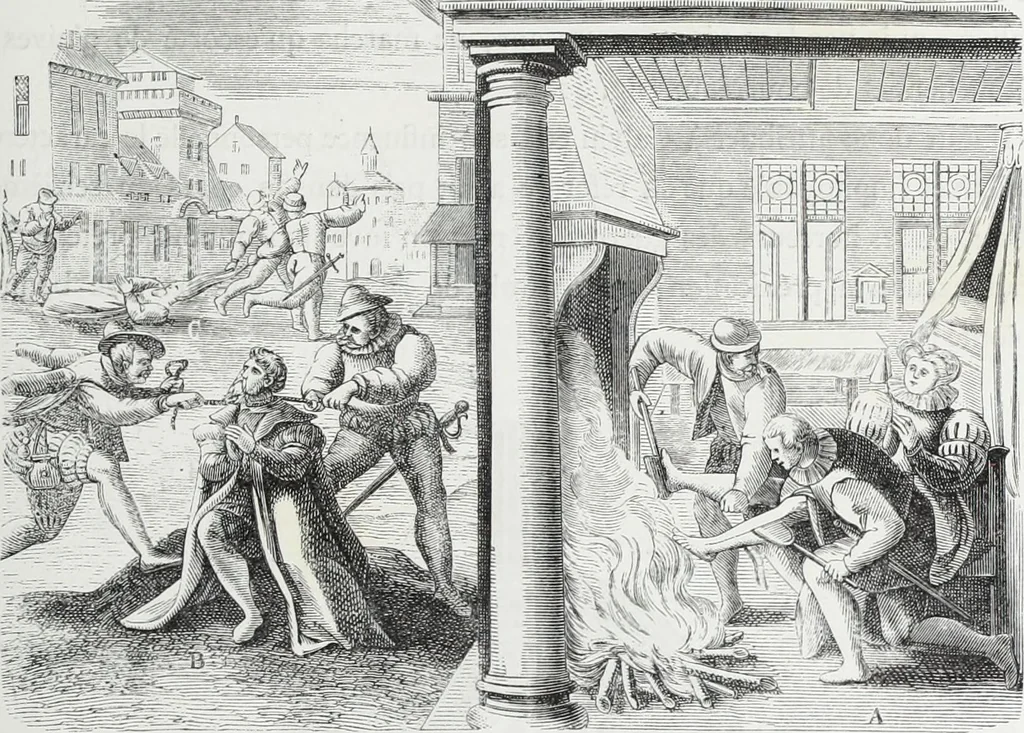 An illustration from Vie militaire et religieuse au moyen âge et à l'époque de la renaissance, 1873, leaf 520