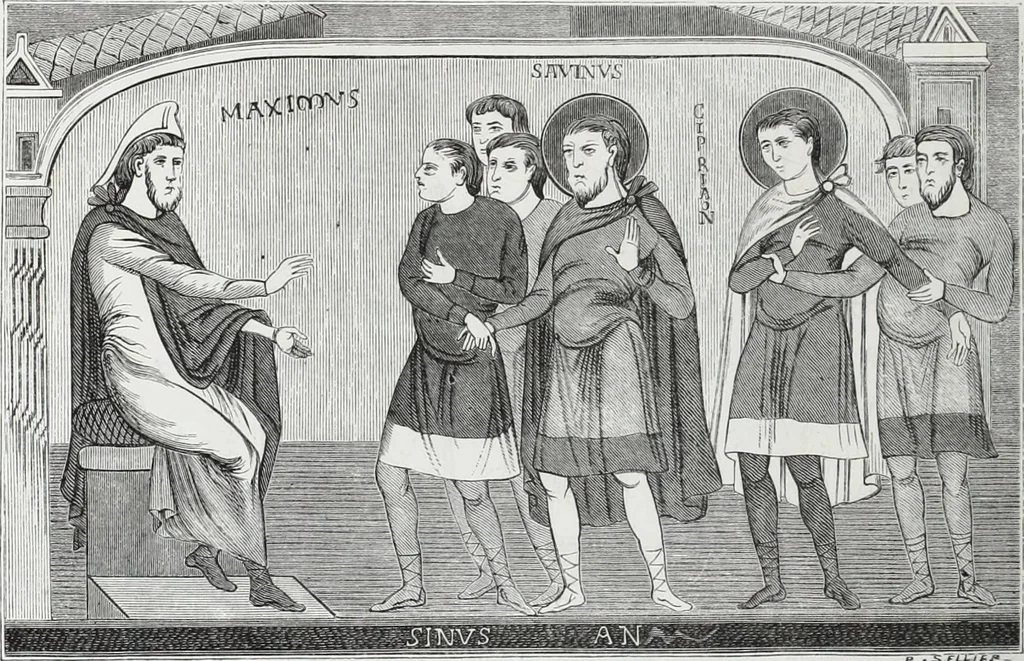 An illustration from Vie militaire et religieuse au moyen âge et à l'époque de la renaissance, 1873, leaf 525