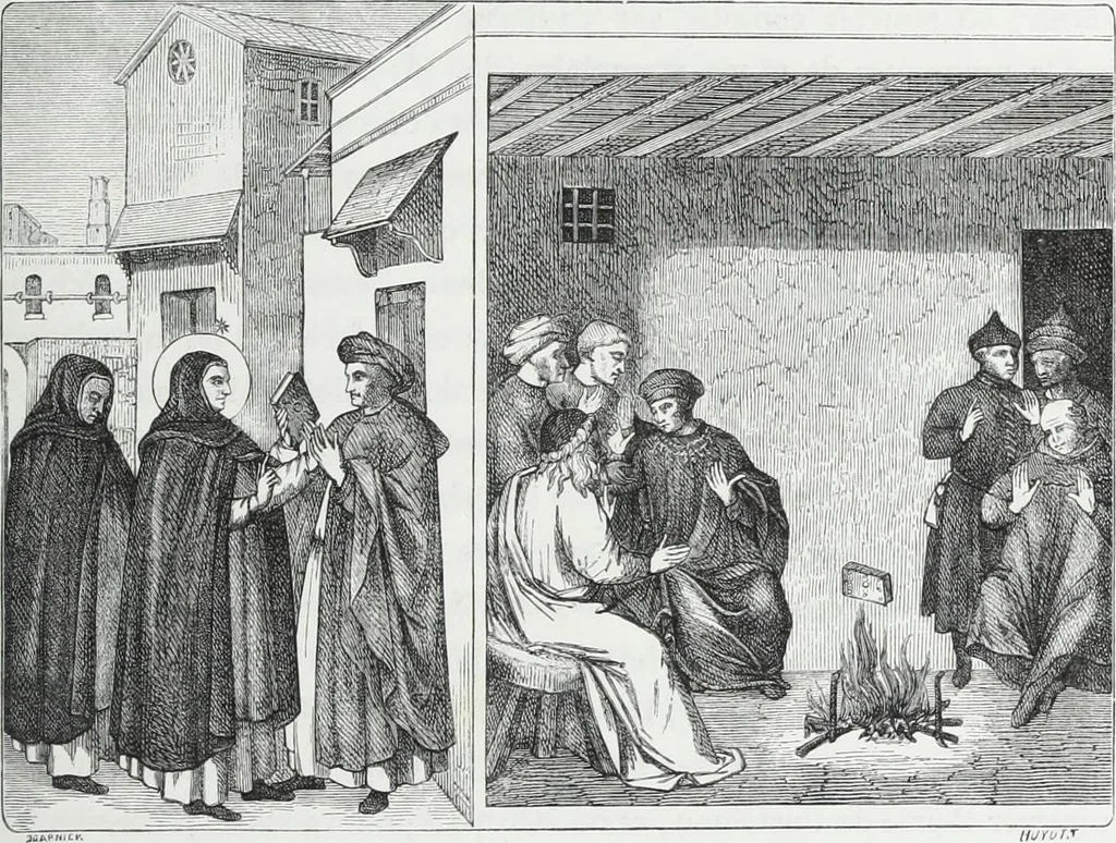 An illustration from Vie militaire et religieuse au moyen âge et à l'époque de la renaissance, 1873, leaf 528