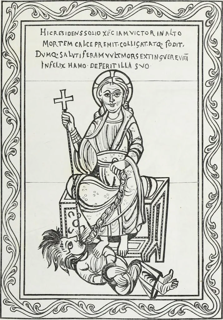 An illustration from Vie militaire et religieuse au moyen âge et à l'époque de la renaissance, 1873, leaf 550
