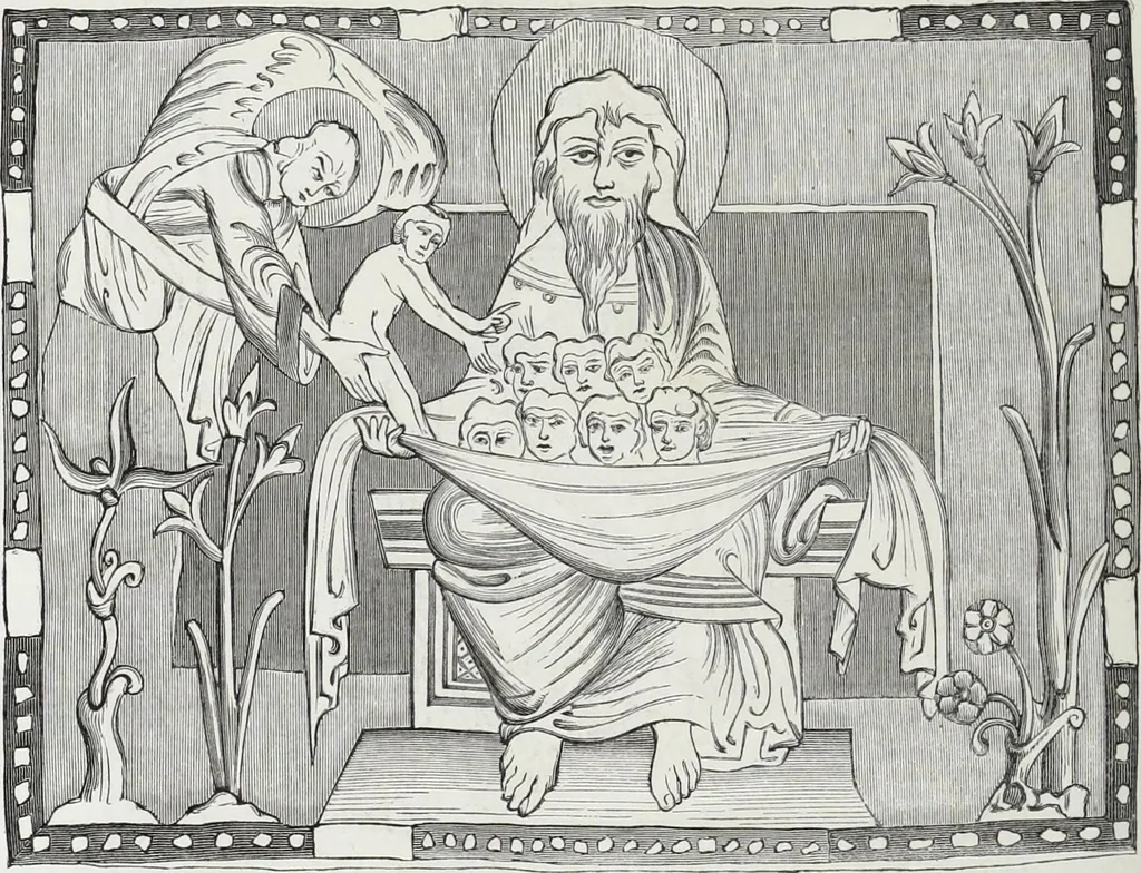 An illustration from Vie militaire et religieuse au moyen âge et à l'époque de la renaissance, 1873, leaf 551