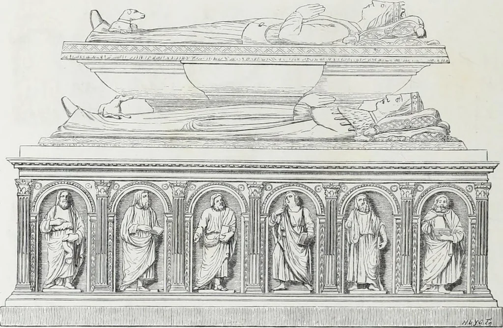 An illustration from Vie militaire et religieuse au moyen âge et à l'époque de la renaissance, 1873, leaf 573