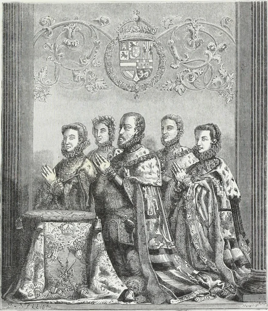 An illustration from Vie militaire et religieuse au moyen âge et à l'époque de la renaissance, 1873, leaf 576