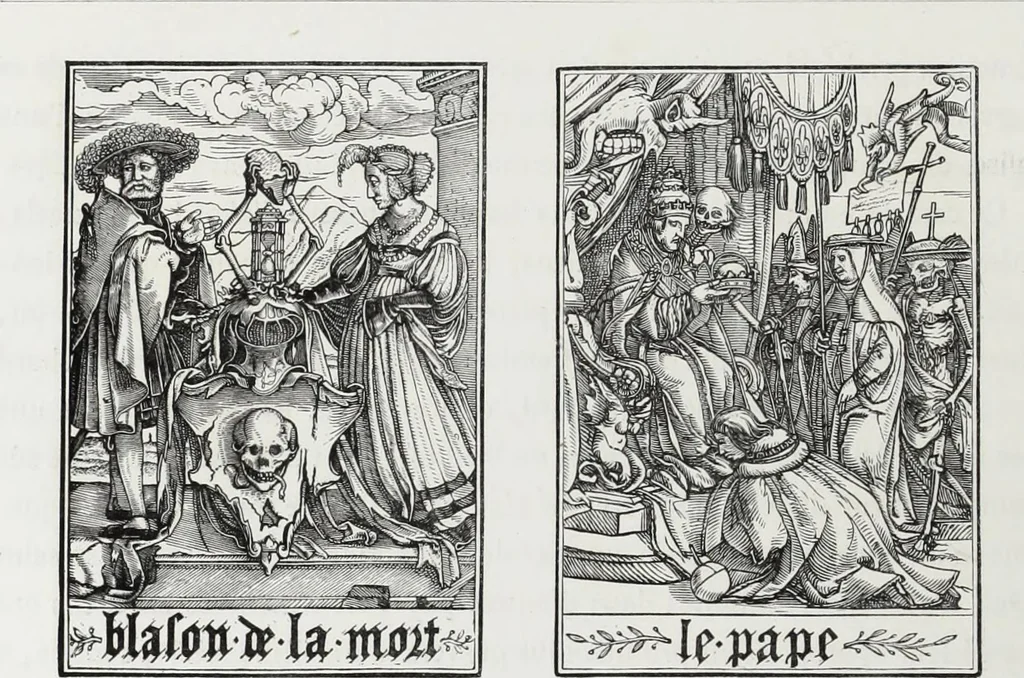 An illustration from Vie militaire et religieuse au moyen âge et à l'époque de la renaissance, 1873, leaf 585