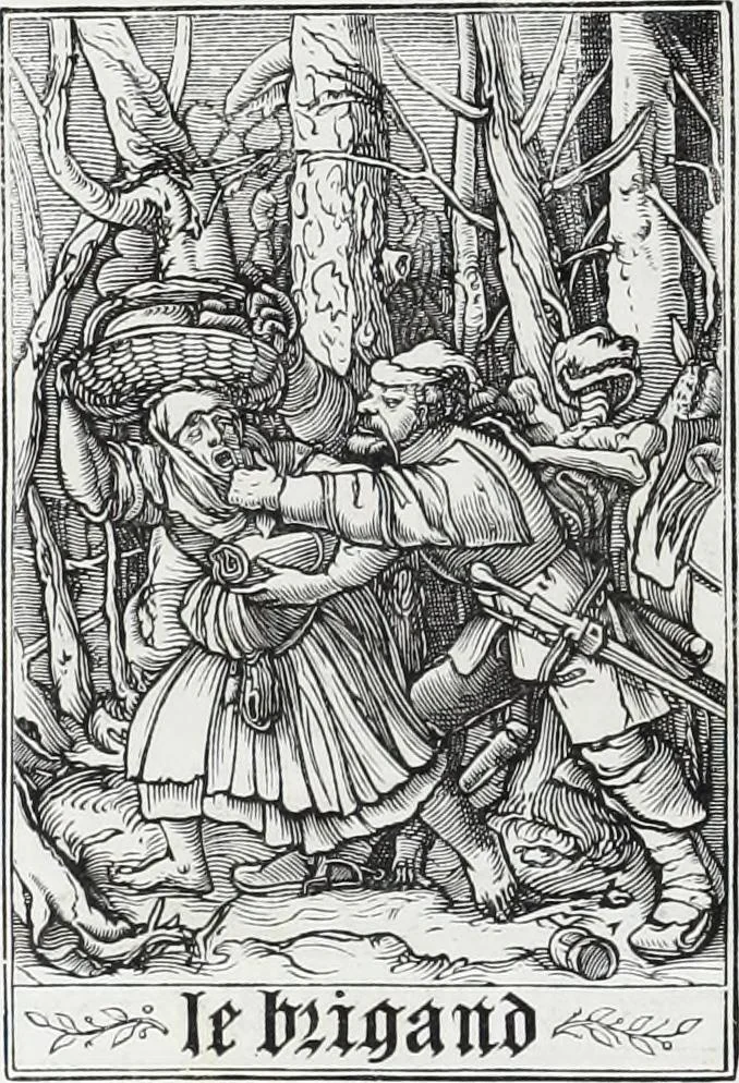 An illustration from Vie militaire et religieuse au moyen âge et à l'époque de la renaissance, 1873, leaf 589