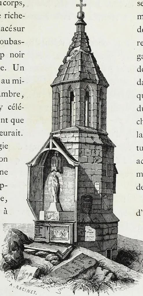 An illustration from Vie militaire et religieuse au moyen âge et à l'époque de la renaissance, 1873, leaf 594