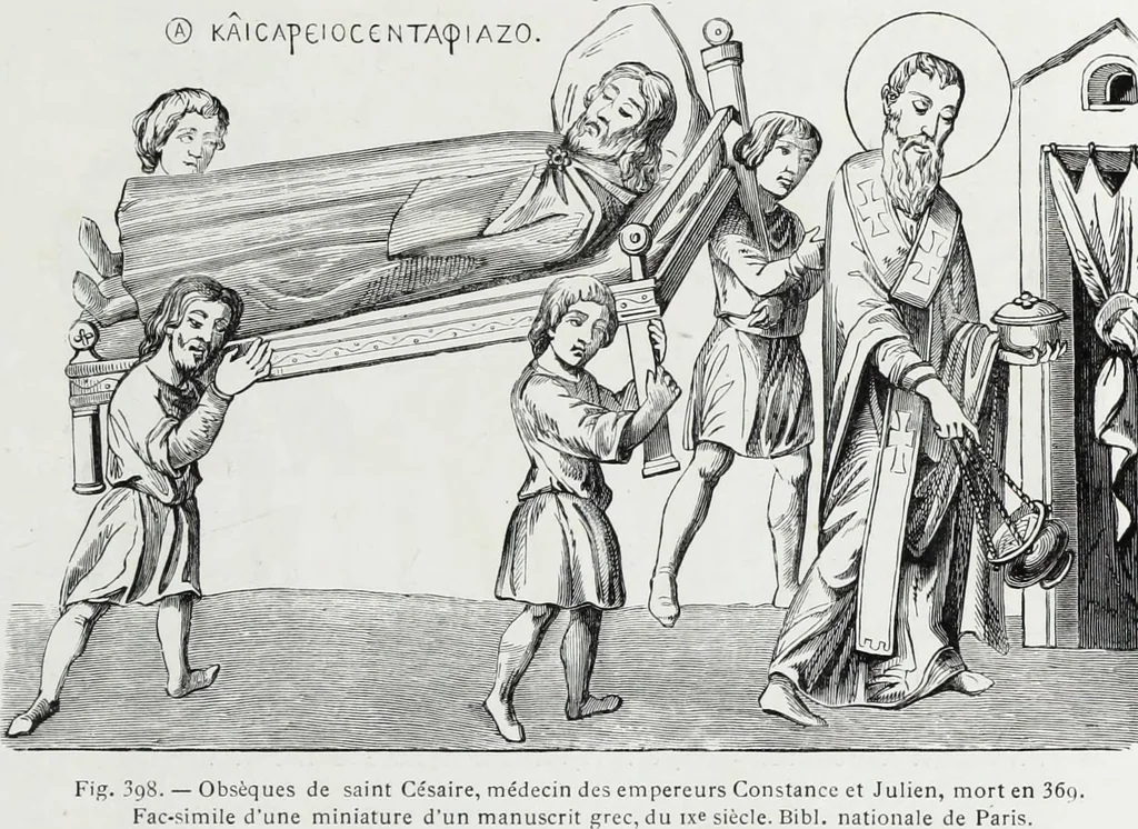 An illustration from Vie militaire et religieuse au moyen âge et à l'époque de la renaissance, 1873, leaf 596