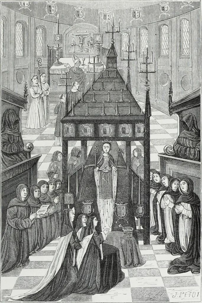 An illustration from Vie militaire et religieuse au moyen âge et à l'époque de la renaissance, 1873, leaf 602