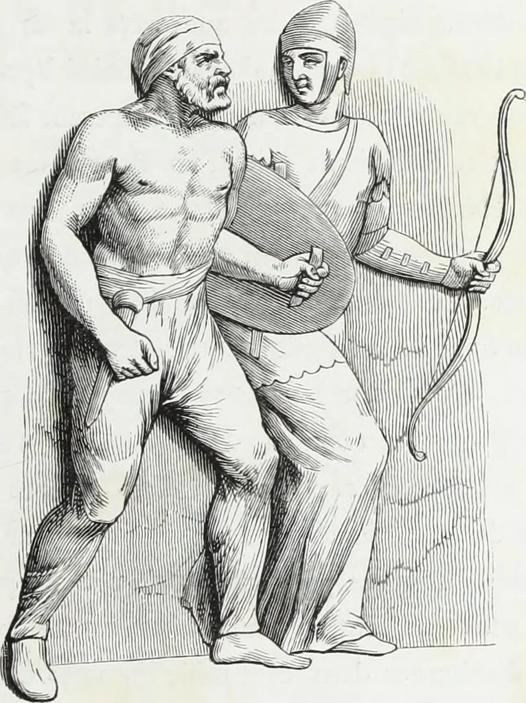 An illustration from Vie militaire et religieuse au moyen âge et à l'époque de la renaissance, 1873, leaf 62