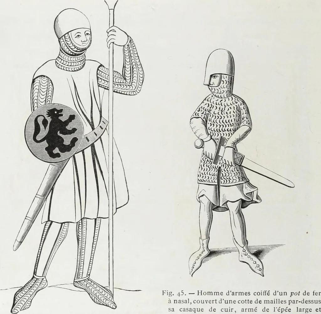An illustration from Vie militaire et religieuse au moyen âge et à l'époque de la renaissance, 1873, leaf 73
