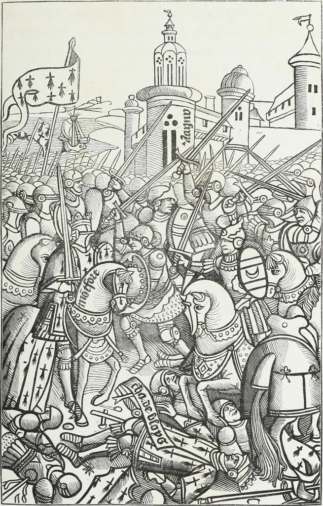 An illustration from Vie militaire et religieuse au moyen âge et à l'époque de la renaissance, 1873, leaf 76