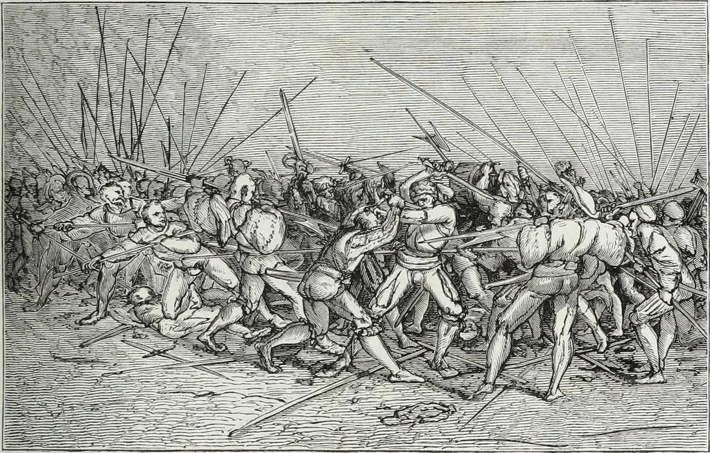 An illustration from Vie militaire et religieuse au moyen âge et à l'époque de la renaissance, 1873, leaf 84