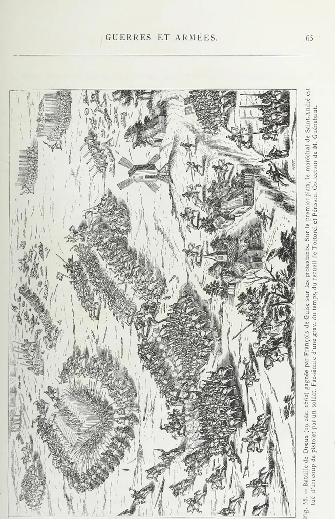 An illustration from Vie militaire et religieuse au moyen âge et à l'époque de la renaissance, 1873, leaf 90