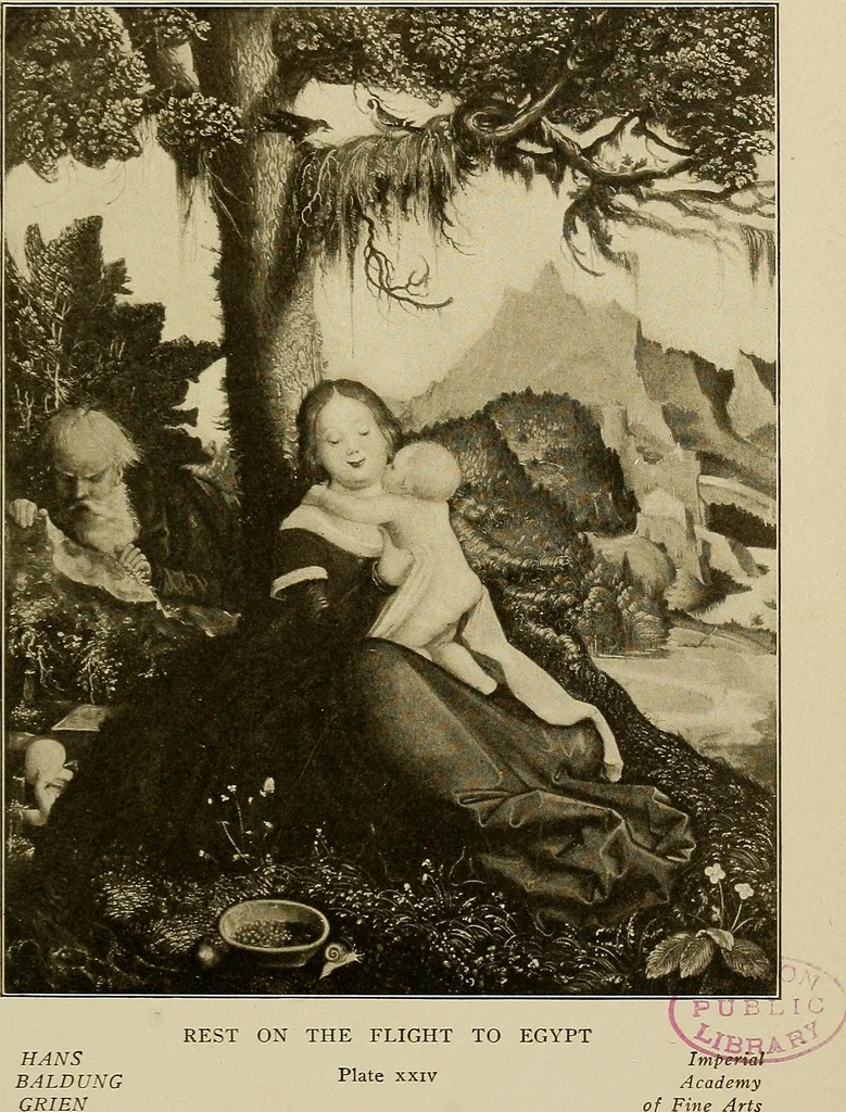 An illustration from The Vienna galleries : giving a brief history of the public and private galleries of Vienna ; with a critical description of the paintings therein contained, 1912, leaf 242
