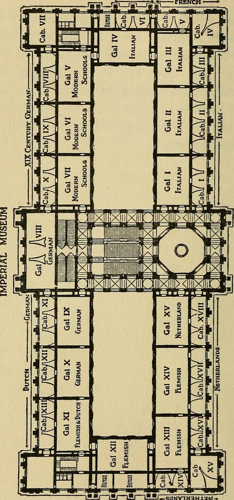 An illustration from The Vienna galleries : giving a brief history of the public and private galleries of Vienna ; with a critical description of the paintings therein contained, 1912, leaf 27