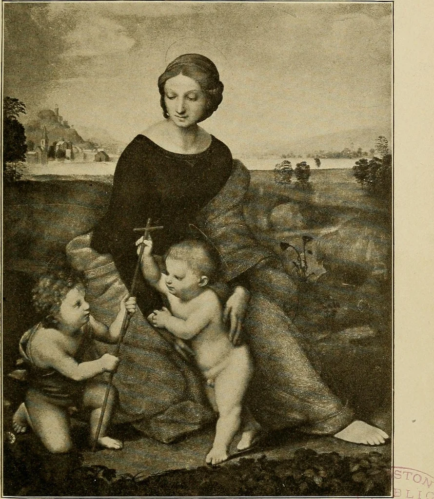 An illustration from The Vienna galleries : giving a brief history of the public and private galleries of Vienna ; with a critical description of the paintings therein contained, 1912, leaf 48