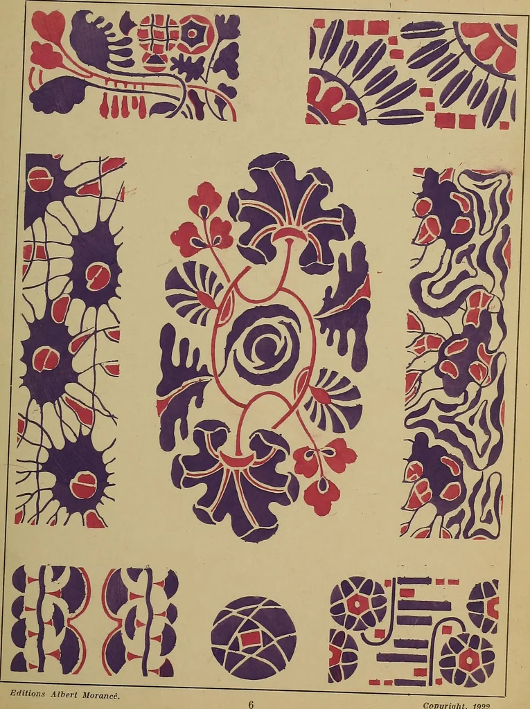 An illustration from Viñetas decorativas según el gusto del día. 30 láminas iluminadas a mano por Enrique Gillet. Prefacio de G. Umbdenstock, 1922, leaf 20