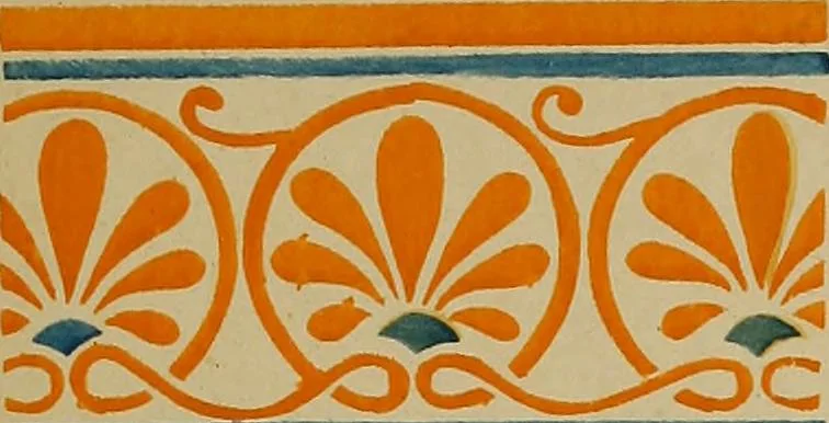 An illustration from Viñetas decorativas según el gusto del día. 30 láminas iluminadas a mano por Enrique Gillet. Prefacio de G. Umbdenstock, 1922, leaf 26