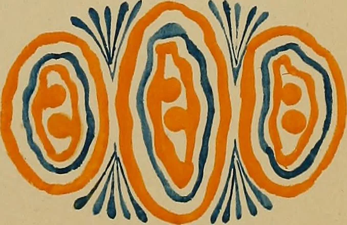 An illustration from Viñetas decorativas según el gusto del día. 30 láminas iluminadas a mano por Enrique Gillet. Prefacio de G. Umbdenstock, 1922, leaf 26
