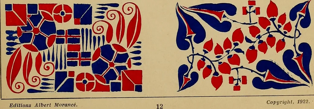 An illustration from Viñetas decorativas según el gusto del día. 30 láminas iluminadas a mano por Enrique Gillet. Prefacio de G. Umbdenstock, 1922, leaf 32